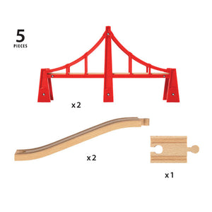 BRIO Double Suspension Bridge