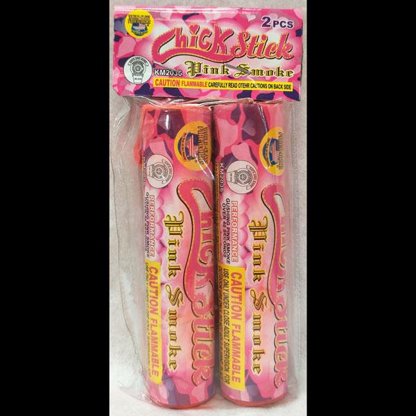 Chick Stick Pink Smoke Bomb (2pk)