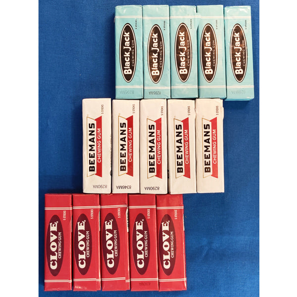 Beeman's Gum Sampler (15 packs)
