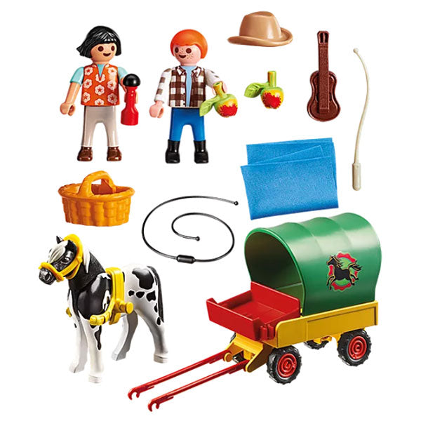 Playmobil Picnic with Pony Wagon