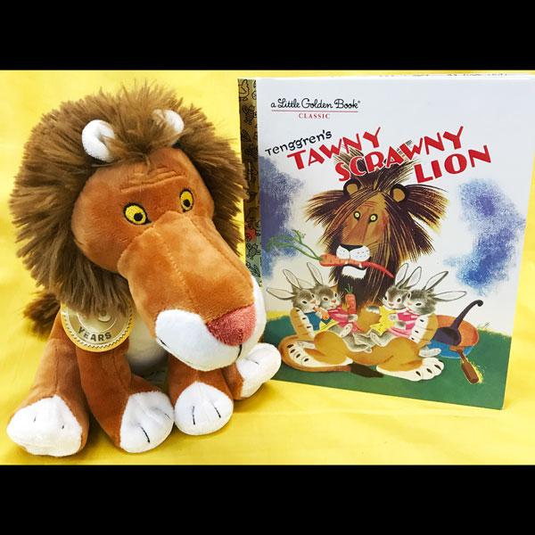 Tawny Scrawny Lion Book & Plush Set