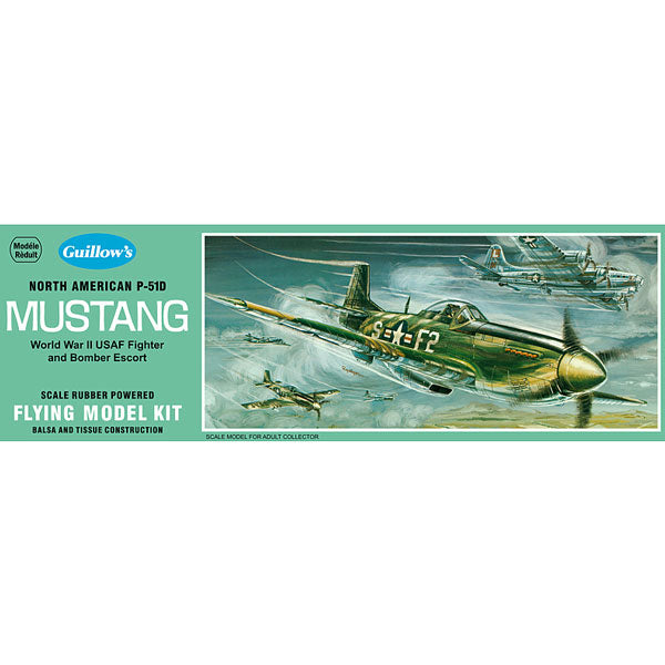 P-51D Mustang Model Plane Kit