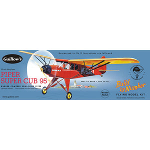 Build by Number Piper Super Cub 95 Model Plane Kit