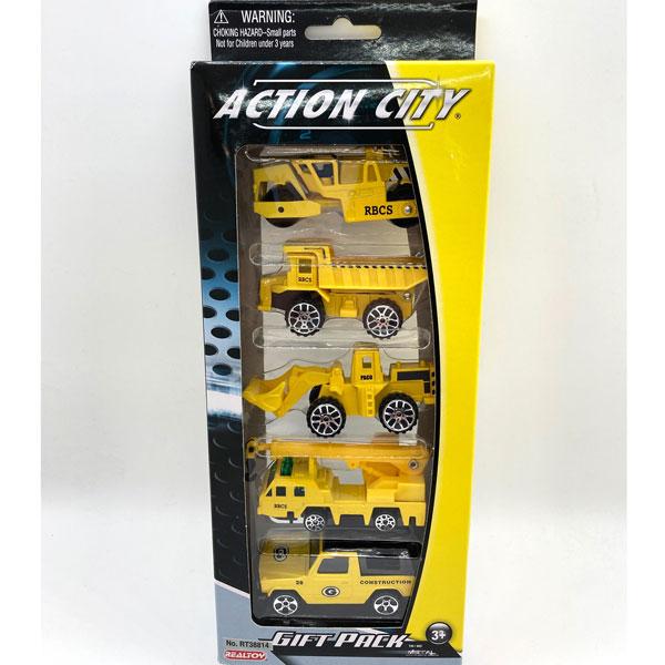 Action City Construction Vehicle Gift Pack
