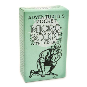 Adventurer's Pocket Microscope with LED Light