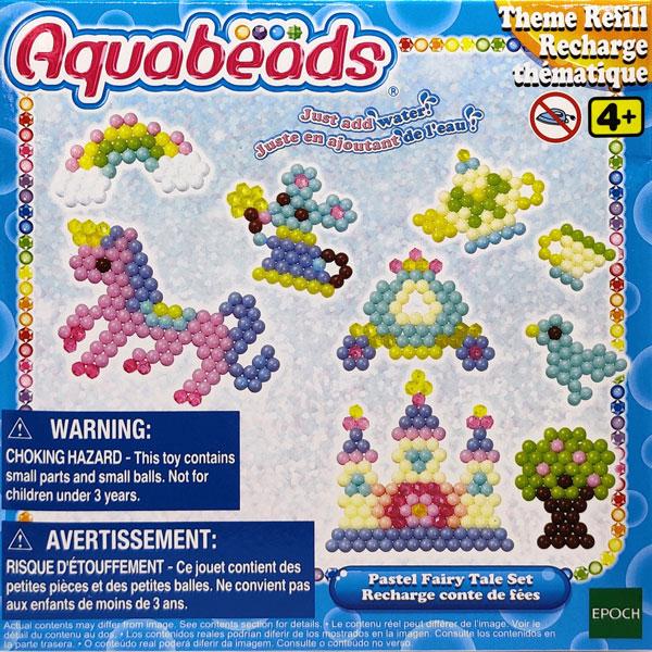 Aquabeads Pastel Fairy Tale Theme Refill