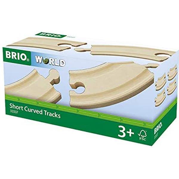 BRIO Short Curved Tracks