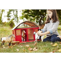 Breyer Painted Deluxe Two Stall Wood Barn