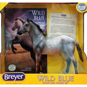 Breyer Wild Blue (Book & Horse Set)