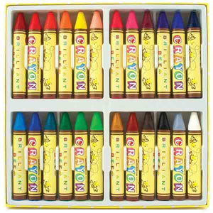 Brilliant Bee Crayons (24pc)