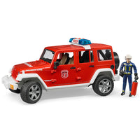 Bruder Jeep Rubicon Fire Rescue with Fireman

