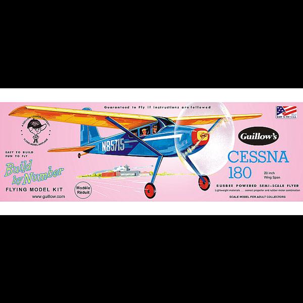 Build by Number Cessna 180 Model Plane Kit
