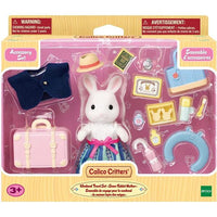 Calico Critters Weekend Travel Set with Snow Rabbit Mother