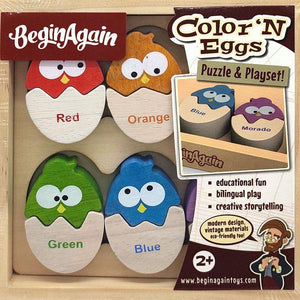 Color 'N Eggs Puzzle & Playset (2+)