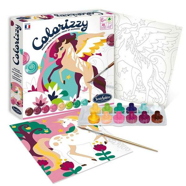 Colorizzy Paint-by-Number: Unicorns