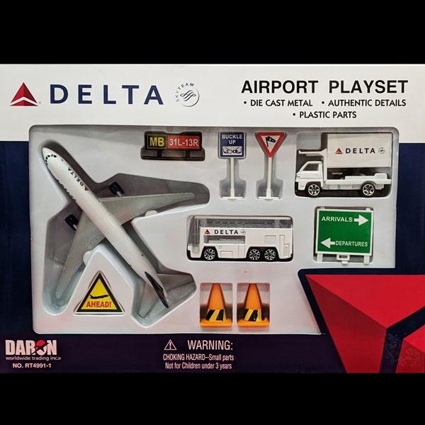 Delta airlines toy plane on sale