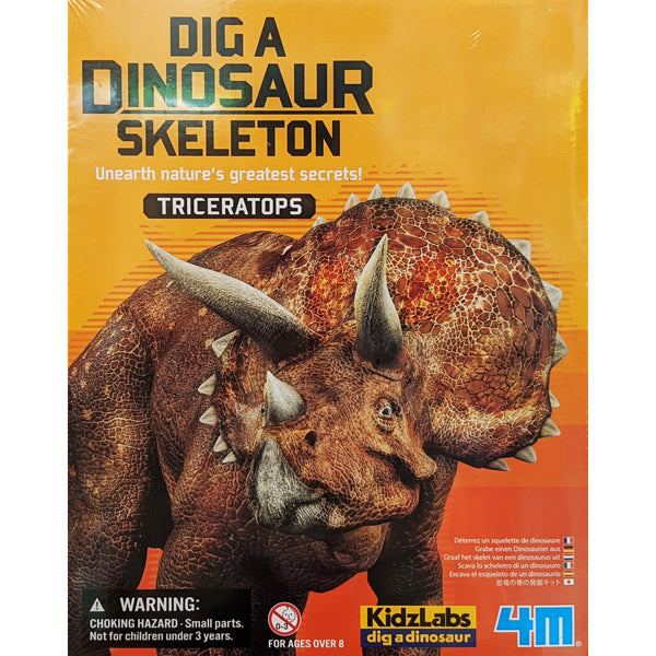 Dig A Dinosaur Skeleton (Triceratops)