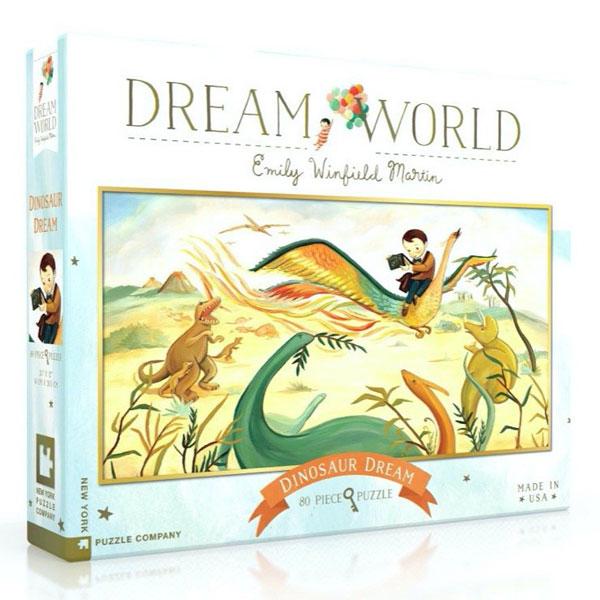 Dinosaur Dream Puzzle (80pc)