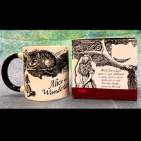 Disappearing Cheshire Cat Ceramic Mug