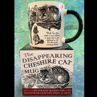 Disappearing Cheshire Cat Ceramic Mug