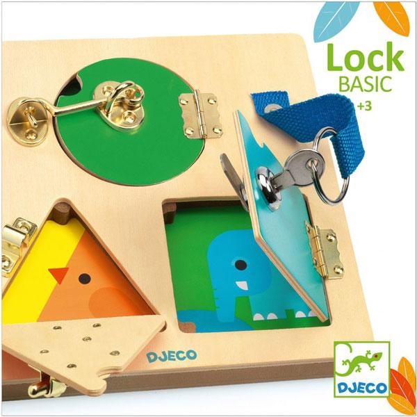 Djeco Lock Basic Puzzle (3+)