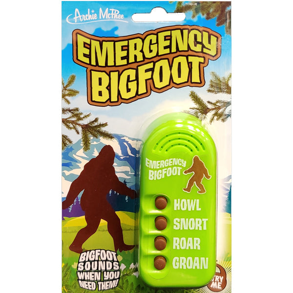 Emergency Bigfoot Buttons