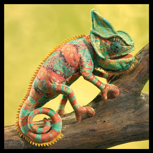 Small Chameleon Puppet