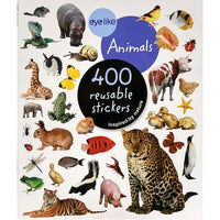 Eyelike Animals Reusable Sticker Book