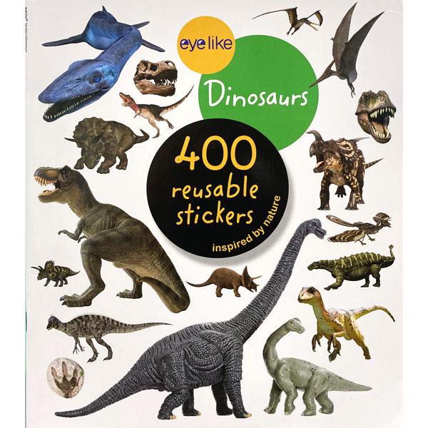 Eyelike Dinosaurs Reusable Sticker Book