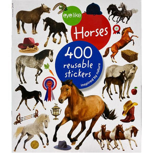Eyelike Horses Reusable Sticker Book