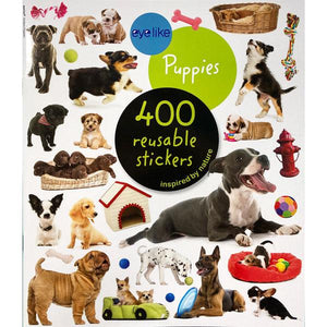 Eyelike Puppies Reusable Sticker Book