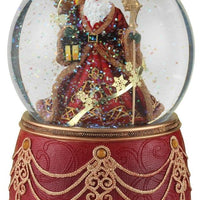 Father Christmas with Staff Snowglobe