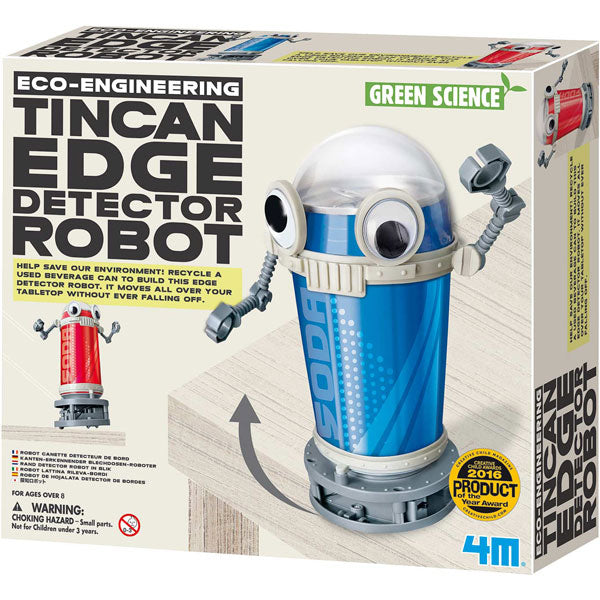 Tin Can Edge Detector Robot Build Kit
