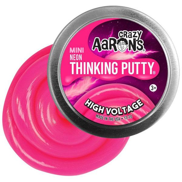 High Voltage Neon Mini Tin Thinking Putty