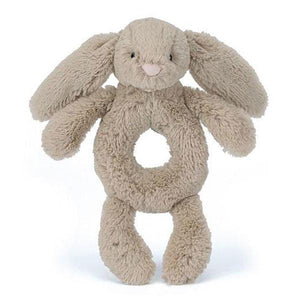 Jellycat Bashful Bunny Rattle (Beige) (0+)