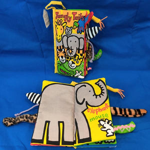 Jungly Tails Cloth Book (0+)