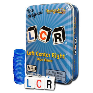 Left Center Right Dice Game Tin