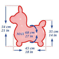 Magical Unicorn Rody Bounce Horse (Pink)
