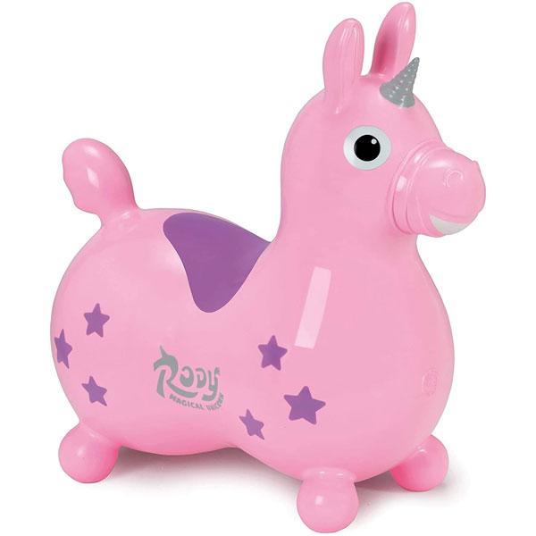 Magical Unicorn Rody Bounce Horse Pink