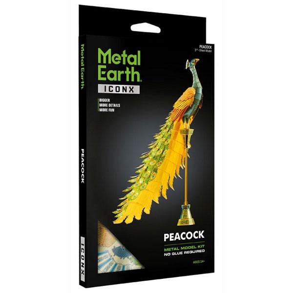 Metal Earth ICONX - Peacock