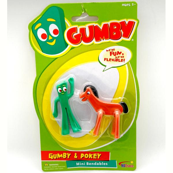 Mini Bendables Gumby & Pokey