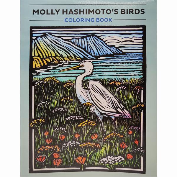 Molly Hashimoto's Birds Coloring Book