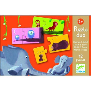 Mom & Baby Duo Puzzle (12x2pc)