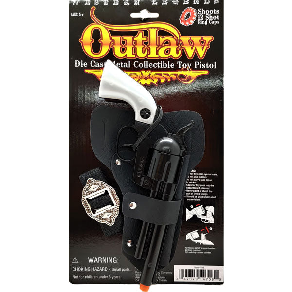 Outlaw Die Cast Ring Caps Pistol
