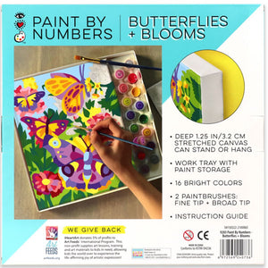 Paint By Numbers - Butterflies & Blooms