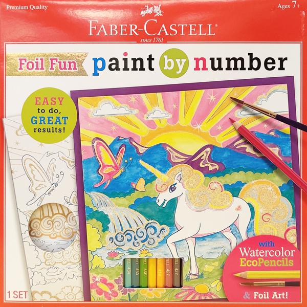Paint By Number Foil Fun Unicorns