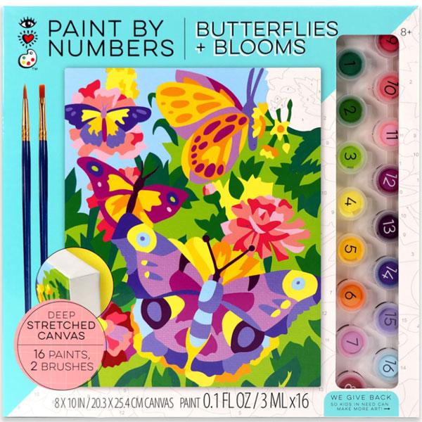 Paint By Numbers - Butterflies & Blooms