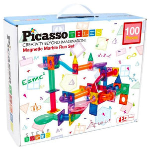 Picasso Tiles Magnetic Marble Run Set