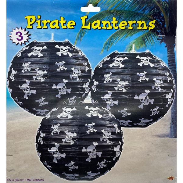 Pirate Paper Lantern (3pk)