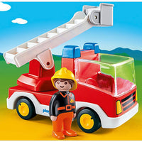 Playmobil 123 Firetruck Ladder Unit (18mo+)
